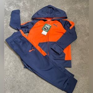 Puma track suit set little boys